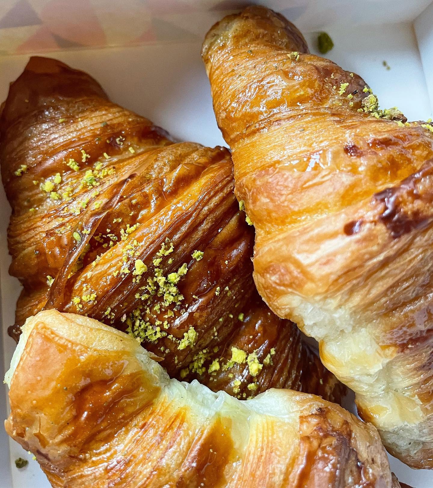 Freshly baked pastries